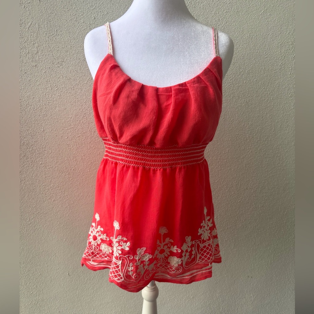 Heart Soul Embroidered Empire Large Crochet Straps Boho Padded Bra Babydoll